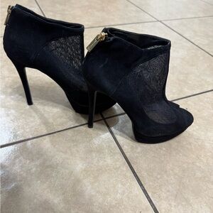 Jessica Simpson Black Stiletto Ankle Boots